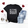 Simply Sage Market Women's My Students Stole My Heart Short Sleeve Graphic Tee - 3 of 4