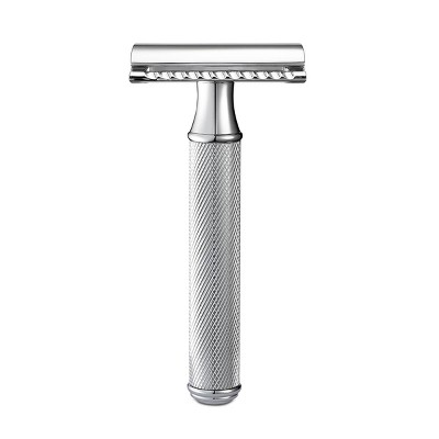 shaving with a safety razor