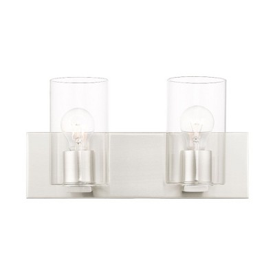 Livex Lighting Zurich 2 - Light Vanity in  Brushed Nickel