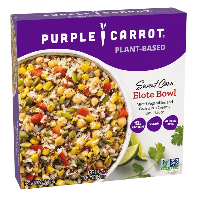 Purple Carrot Gluten Free Vegan Frozen Sweet Corn Elote Bowl - 10.75oz, 2 of 9