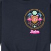 Men's - Barbie - Barbie Crest Full Color Graphic Fleece Sweatshirt - 2 of 4