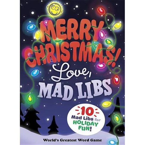 Merry Christmas Love Mad Libs Paperback Mad Libs Target