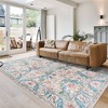 Gertmenian Crystal Print Altair Transitional Floral Rug Ivory - 4 of 4