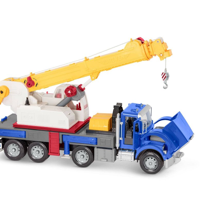 DRIVEN by Battat &#8211; Large Toy Truck with Movable Parts &#8211; Jumbo Crane Truck, 6 of 14