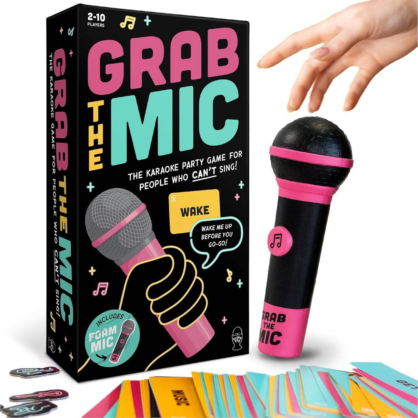 Детские игрушки Lucky Egg Grab The Mic Board Game — фото 1