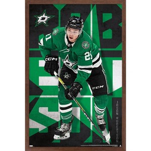 Trends International NHL Dallas Stars - Jason Robertson 23 Framed Wall Poster Prints - 1 of 4