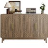 Bella Depot Accent Cabinet Sideboard With 4 Doors - 4 of 4