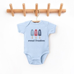 The Juniper Shop Sweet Freedom Popsicles Baby Bodysuit - 1 of 2