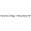 Guili Sterling Silver Rhodium Plated Clear Cubic Zirconia Link Bracelet, Stunning and Versatile Jewelry for a Sophisticated, Polished Look - 3 of 4