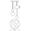 AFX Roxy 4 - Light Pendant in  Black - 2 of 2