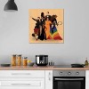 Black Icons by Reyna Noriega Unframed Wall Canvas - iCanvas - 4 of 4