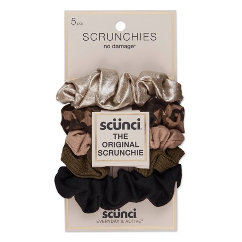 scunci Everyday & Active No Damage Scrunchies - 5pk - image 1 of 3