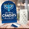 Big Dot of Happiness Hanukkah Menorah - How Many Candies Chanukah Holiday Party Game - 1 Stand and 40 Cards - Candy Guessing Game - 2 of 4
