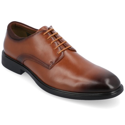 Cap Toe Chestnut Brown Leather / 10