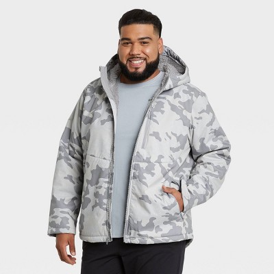 mens sherpa jacket target