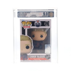 Funko Edmonton Oilers NHL Funko POP Vinyl Figure | Connor McDavid (Third Uniform) | Rated AFA 9 - 1 of 4