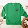 Simply Sage Market Women's Graphic Sweatshirt Embroidered Lady Jack- O - Lantern - 2 of 4