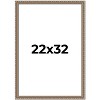 PosterPalooza | Deco Silver Picture Frame - UV Acrylic, Foam Board Backing, Hanging Hardware - 2 of 4