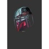 Men's Star Wars The Mandalorian Helmet Reflection T-Shirt - 2 of 4