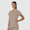 Wink Nova Women's Flex-n-Reach Shoulder Panel V-Neck Scrub Top - 3 of 4