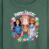 Women's - Barbie - Easter Lightweight French Terry Wide Neck Long Sleeve Graphic Shirt - 2 of 4