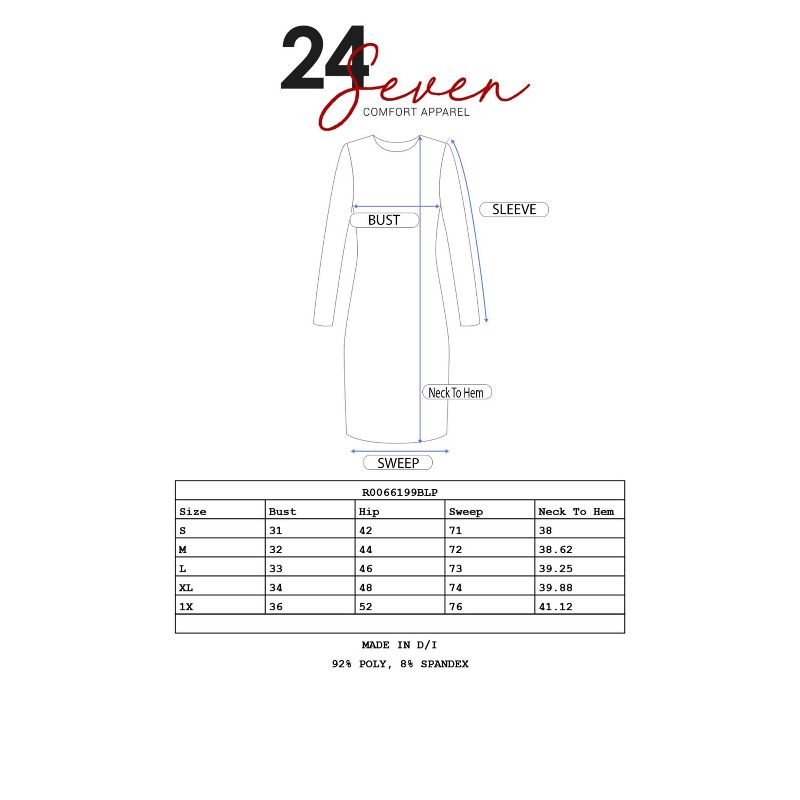 24seven Comfort Apparel Clay Paisley Sleeveless Pleated Knee Length Pocket Dress, 4 of 5