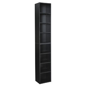 NicBex 8-Tier Corner Bookshelf,70.9 Inch Tall Corner Storage File Cabinet with Adjustable Shelves for Wall Corner,Home Office,Living Room,Bedroom - 1 of 4