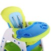 RUVALINO Infant Seats Adjustable Highchair for Baby Toddler Dinning Table with Feeding Tray, Suitable for Dining Room, Multicolored, 21.7"*25.6"*32.7" - 3 of 4
