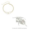 Adornia 14k Gold Plated Interlocking Rope Chain Necklace - 4 of 4