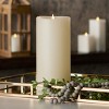 Christmas Classic Motion Flameless Candle 5x11 Ivory - 2 of 4