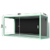 REPTI ZOO 120 Gallon Reptile Terrarium, Front Opening 4x2x2 Reptile Enclosure for Easy Maintenance, Reptile Tank with Top Screen Ventilation - 3 of 3