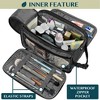 PAVILIA Toiletry Bag Women Men, Travel Toiletries Organizer Case, Essentials Shaving Dopp Kit, Cosmetic Make Up Accessories - 2 of 4