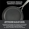 Babish 10 Piece Hard Anodized Titanium Forever Non Stick Technology Durable Pots and Pans Cookware Set - Black - 4 of 4