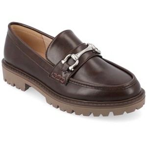 Journee Women's Jessamey Medium and Wide Width Loafer - 1 of 4