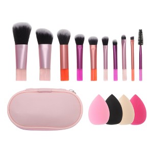 Unique Bargains Versatile Makeup Brush Set 14 Pcs - 1 of 4