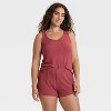 Women's Cozy Ribbed Shorts - Auden™ - 3 of 4