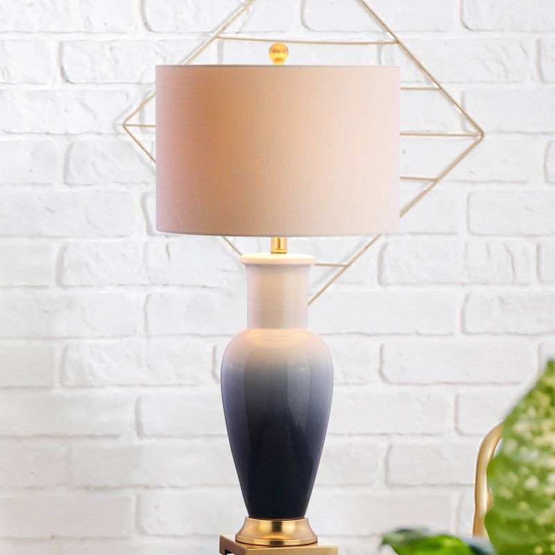 31.5" Ceramic Dip Dye Table Lamp (Includes Energy Efficient Light Bulb) - JONATHAN Y, 5 of 6