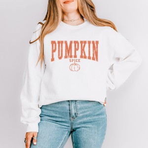 Simply Sage Market Pumpkin Spice Varsity Sweatshirt - 1 of 4