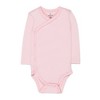 Honest Baby 3-Pack Organic Cotton Long Sleeve Side-Snap Bodysuits - 4 of 4