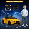 12V Electric Ride On Car w/RC,Licensed by BMW M4 Toddler Electric Vehicle for 37-83 Months,Power Wheels for Boys Girls - 2 of 4