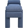 Meridian Furniture,Stefano Polyester Fabric Bench - 4 of 4