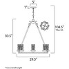 Maxim Lighting Notre Dame 8 - Light Chandelier in  Oil Rubbed Bronze - 2 of 3