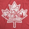 Mens Funny T Shirts Canadian Maple Leaf Sarcastic Nature Graphic Novelty Tee For Men - Crazy Dog Men's T Shirt - 2 of 4