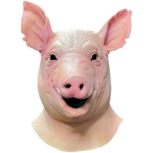 Trick Or Treat Spiral From The Book Of Saw Pig Adult Latex Costume Mask :