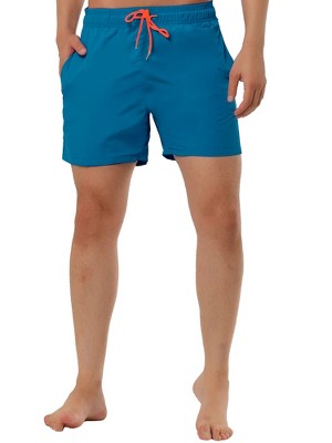 TATT 21 Men's Summer Casual Elastic Waistband Drawstring Mesh Lining Board Shorts