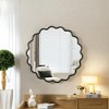 Spassway 31" x 31" Versatile Decorative Mirror Wall Art for Bathroom Living Room Bedroom Entryway Home and Office Decor Black/Brown Available - 3 of 4