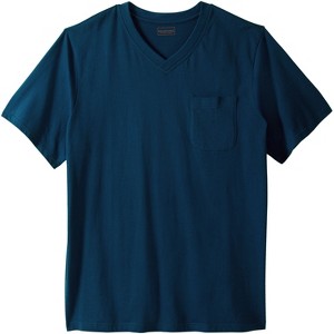 Boulder Creek by KingSize Heavyweight Pocket V-Neck Tee - 1 of 4