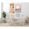 Laurel All Things Decor (Set of 3) Sylvie Endless Summer Sunrise Marrakesh Framed Canvas Wall Art Set by Kate Aurelia Holloway - 4 of 4