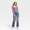 Women's High-Rise Bootcut Jeans - Universal Thread™ - image 3 of 4
