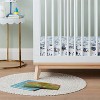 Fitted Crib Sheet Gone Wild - Cloud Island™ Navy - image 2 of 4